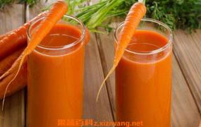 胡萝卜汁如何做 胡萝卜汁的做法大全