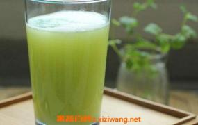 青瓜汁的功效与作用 喝青瓜汁的好处