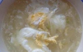白面鸡蛋汤的功效与作用