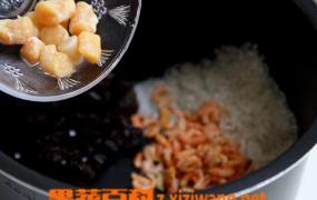 干贝海鲜粥的材料和做法步骤