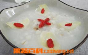 百合薏仁粳米粥的材料和做法步骤