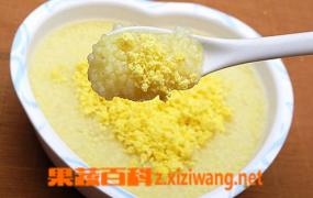 蛋黄小米粥如何做 蛋黄小米粥的材料和做法步骤教程
