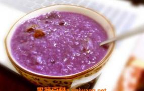 紫薯西米粥的功效与作用