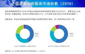 第一语音,IDC发布研究报告：阿里云语音AI市场份额中国第一