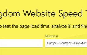 网站速度测试,有哪些网页性能测试工具？