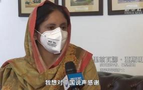 三名医护人员接种疫苗,收到中国疫苗后，巴基斯坦医护人员一谢三连