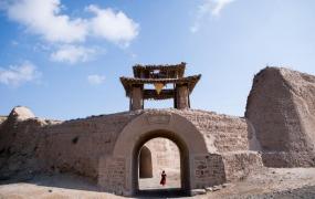 刹马镇在哪,甘肃有座不为人知的古城，至今400多年历史，如今仅剩下残檐断壁