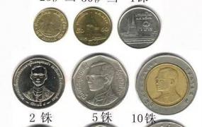 泰国钱币图片,泰铢货币从小到大有多少？