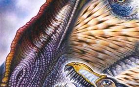迅猛龙怎么画,恐龙身上有毛发或者羽毛吗？
