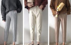 萝卜裤搭配什么上衣,非常流行的萝卜裤应该怎么搭配？