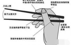 拿筷子的正确姿势,为什么很多人不会正确的拿筷子？