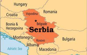 塞尔维亚的地理位置