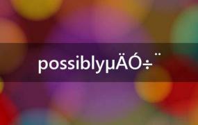 as as possibly的用法(possibly的用法总结)
