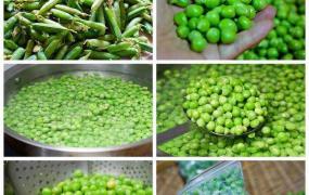 新鲜豌豆长期保存方法