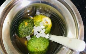 柠檬装茶叶的制作方法