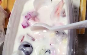 酸奶水果捞的做法