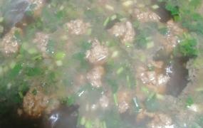 肉丸子汤的制作方法